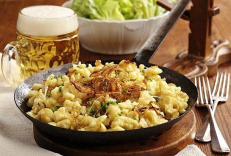 Omschrijving van bord met pasta