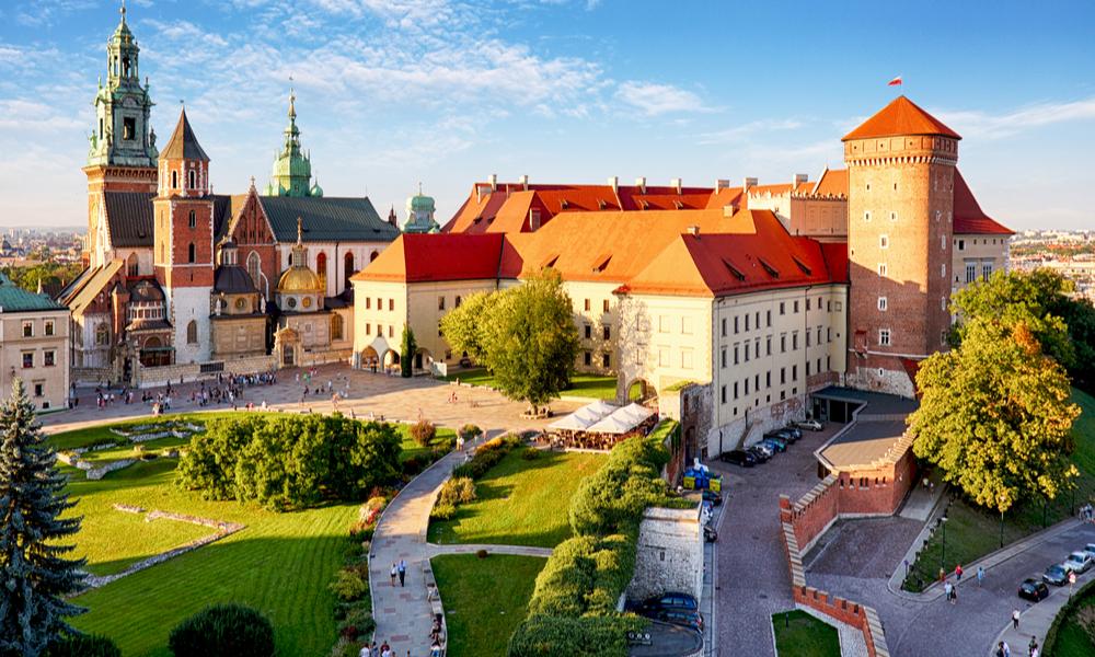 Wawel Kasteel in Krakau - Polen - KRAS Busreizen