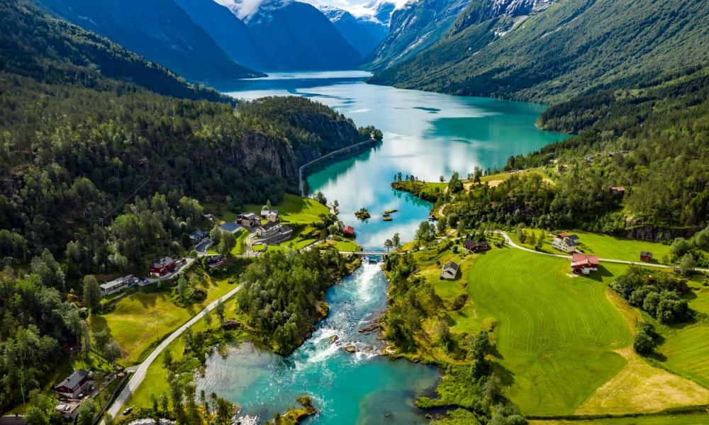 Singlereis Indrukwekkend Noorwegen
