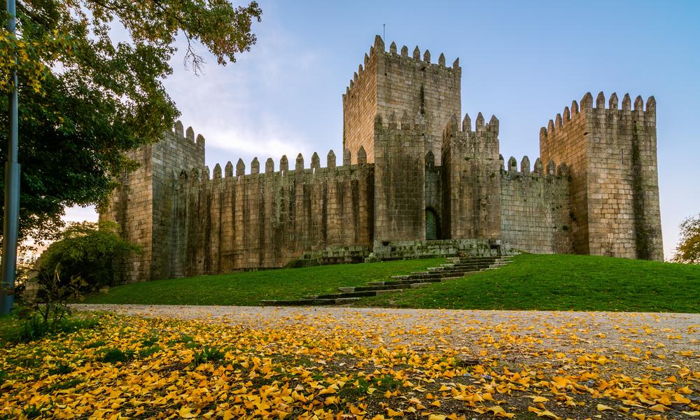 Castelo de São Miguel in Guimarães 