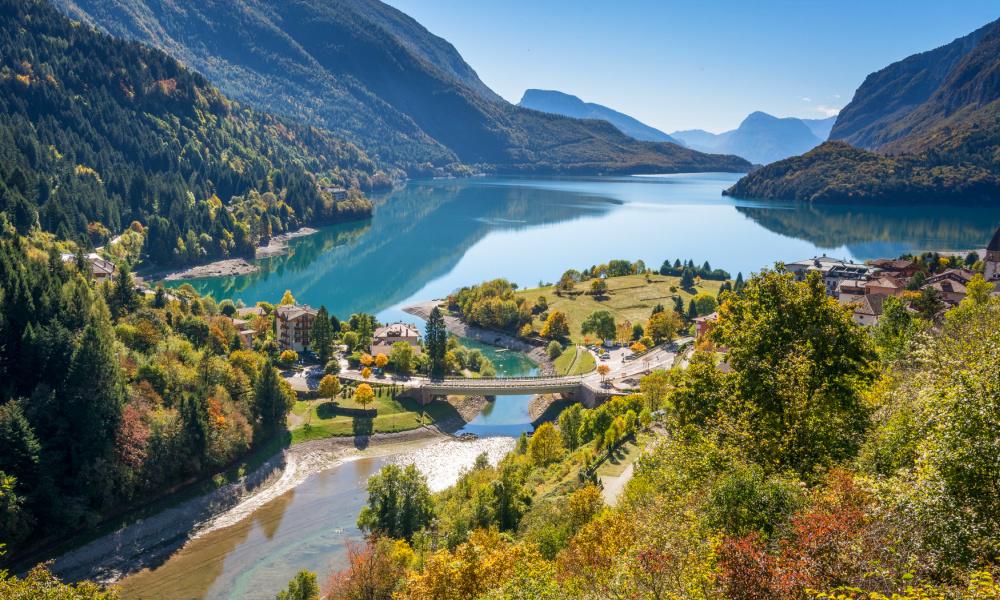 Wandelreis Italië - Trentino - Meer van Molveno - KRAS Busreizen