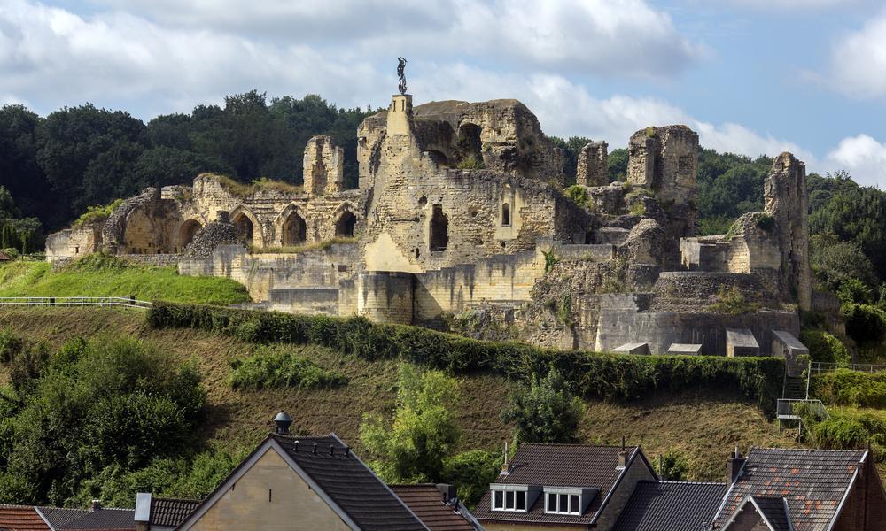 Het kasteel van Valkenburg - Drielandenreis Zuid-Limburg