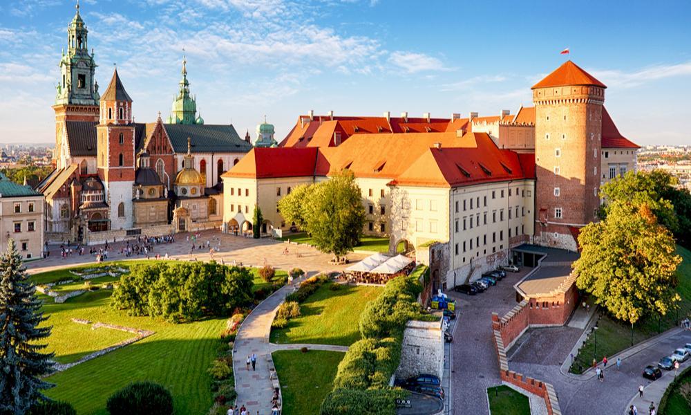 Wawel Kasteel in Krakau - Polen - KRAS Busreizen