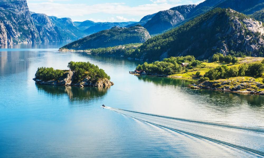 Lysefjord, Noorwegen