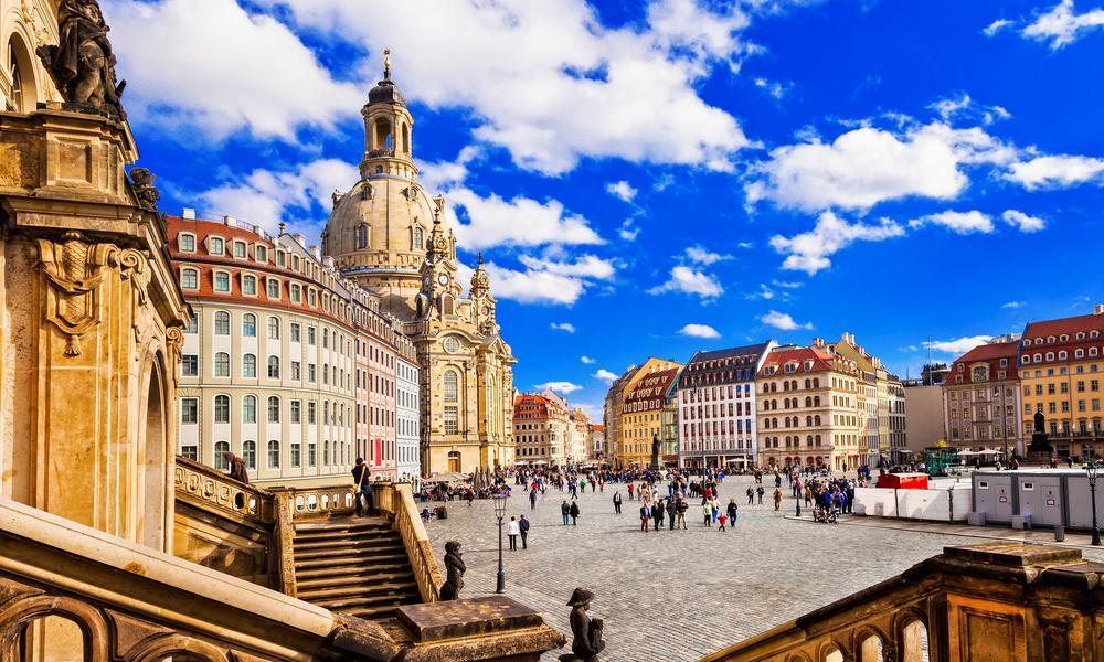 Neumarkt in Dresden - Duitsland - KRAS Busreizen