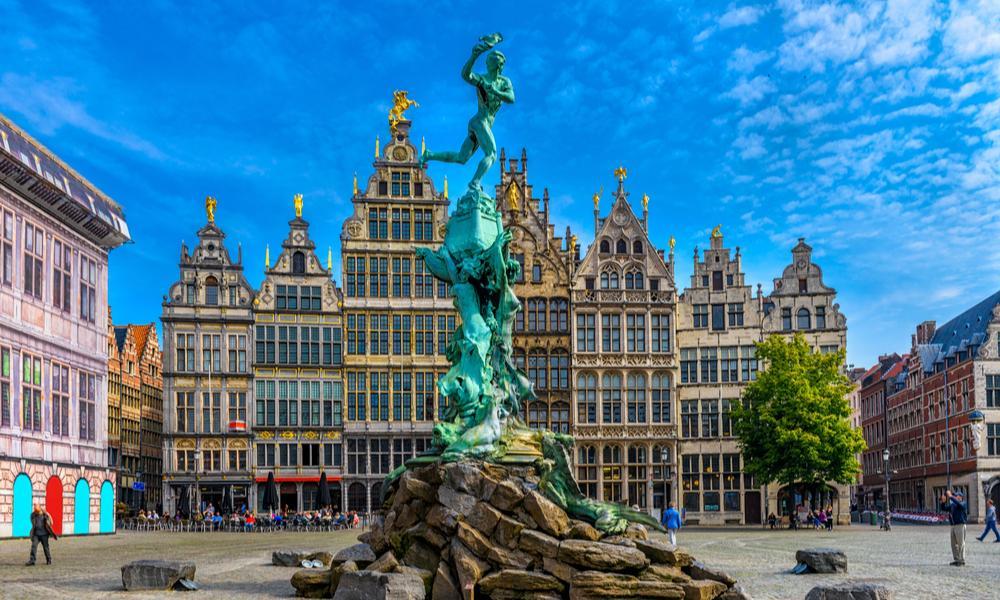 Grote Markt in Antwerpen - België - KRAS Busreizen