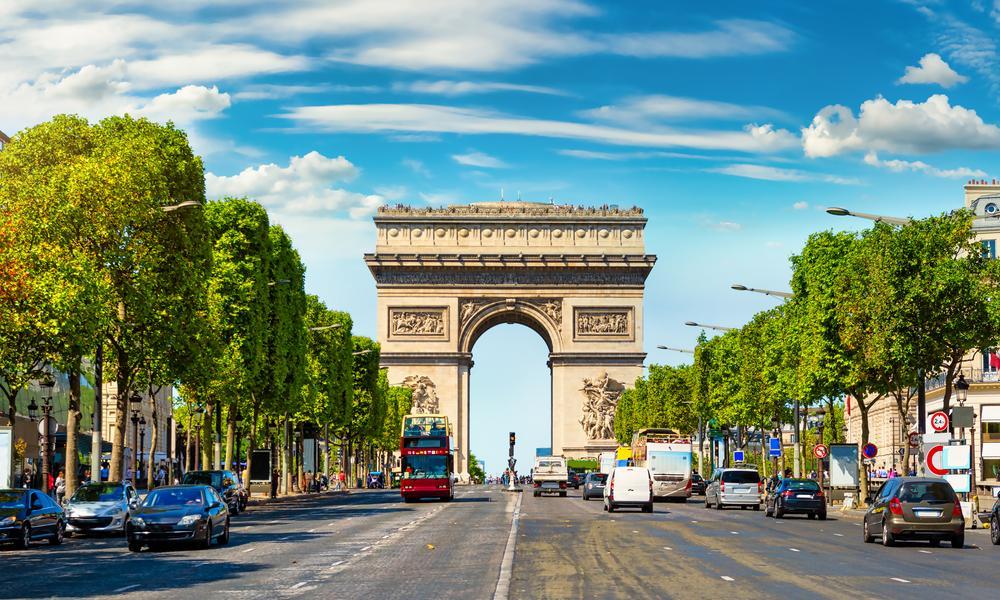 Arc de Triomphe in Parijs