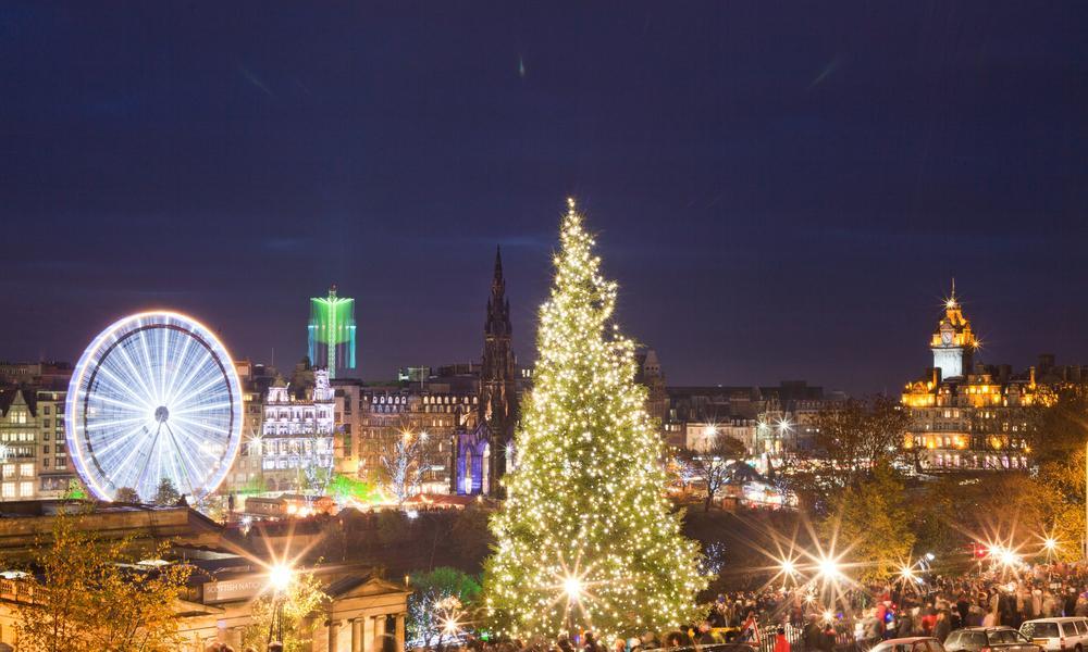 Kerstshoppen Edinburgh