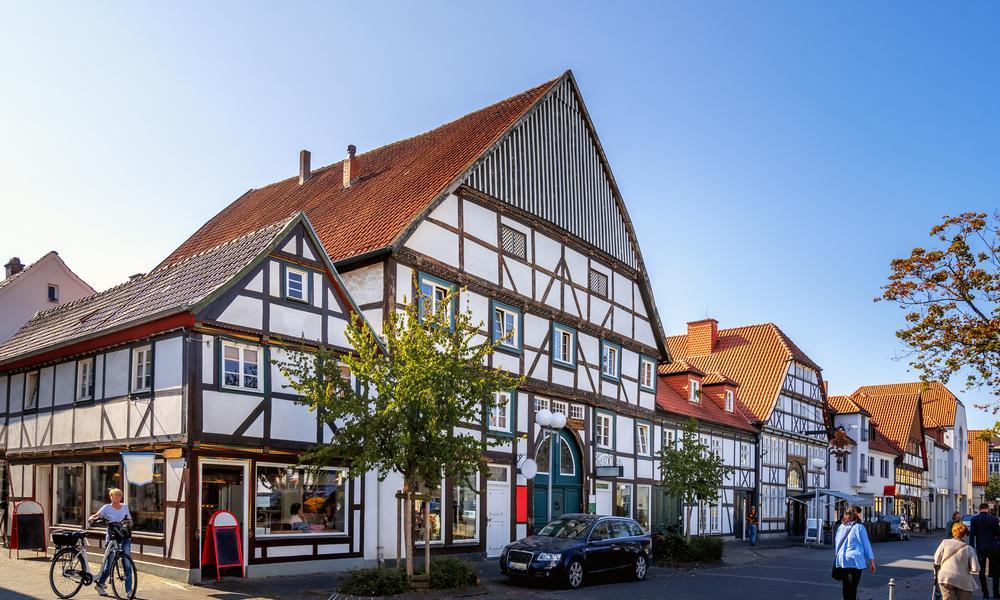 Vakwerkhuizen in Lippstadt