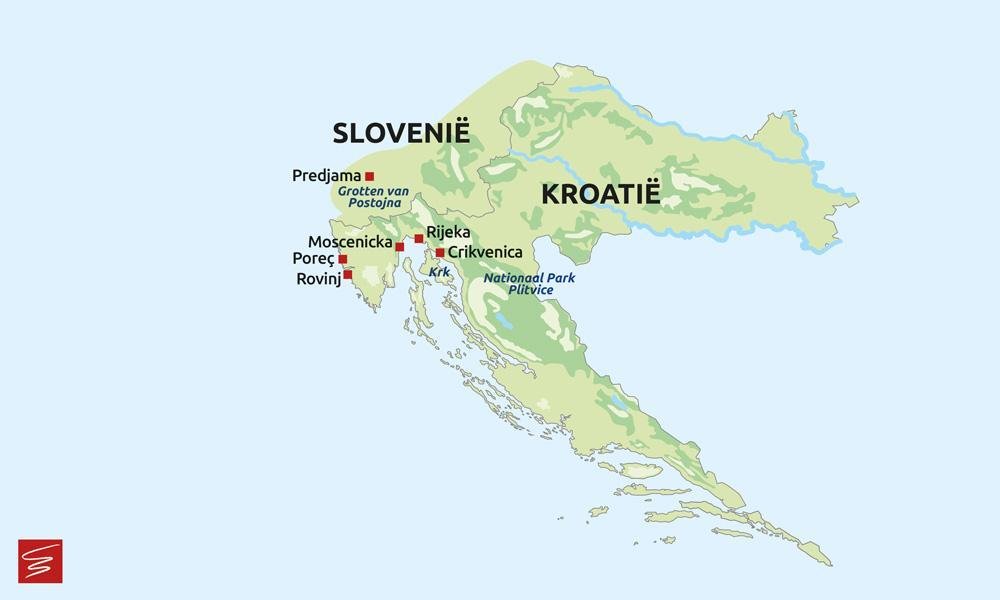 Route: Kroatië in een rustig tempo
