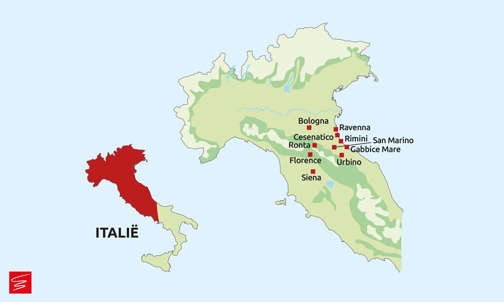 Reisschema Adriatische Kust & Toscane | KRAS Busreizen