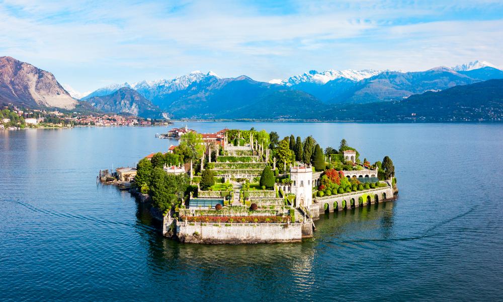 Isola Bella en Stresa stad