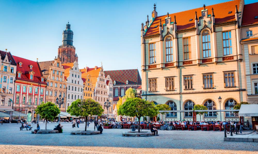 Wroclaw - Polen - KRAS Busreizen