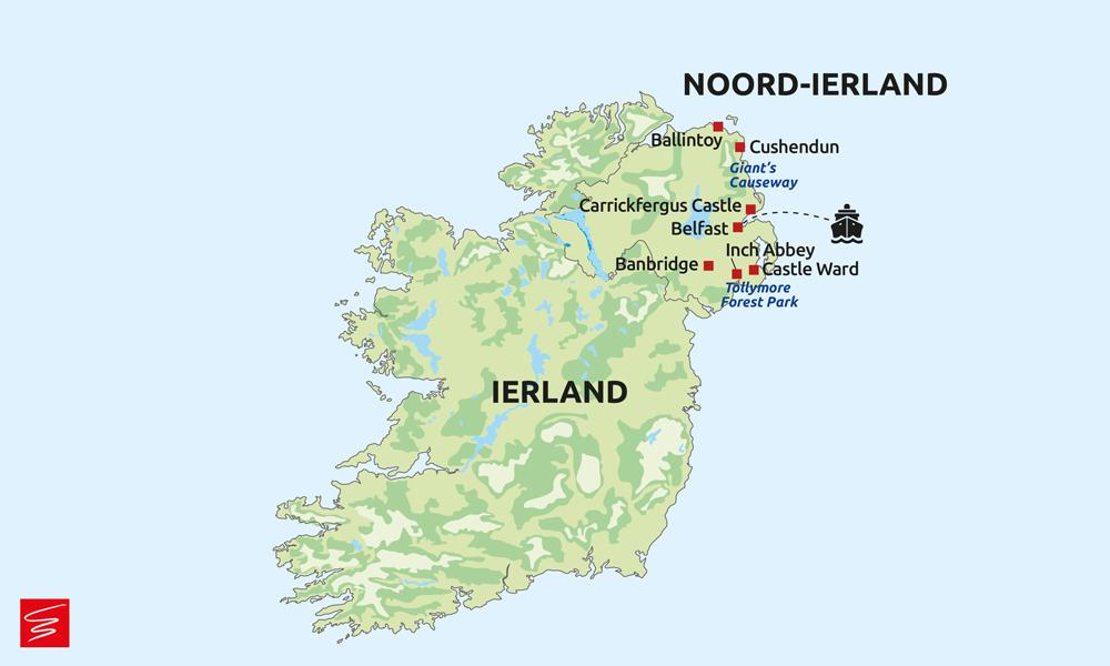 Noord Ierland - Game of Thrones reisschema