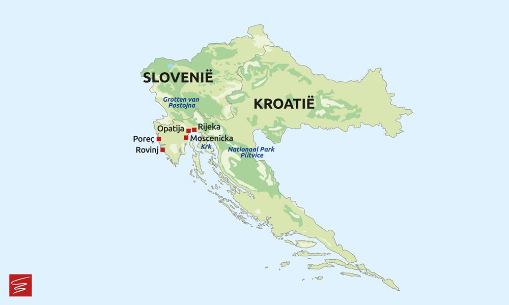Route Opatija, Parel van Kroatië