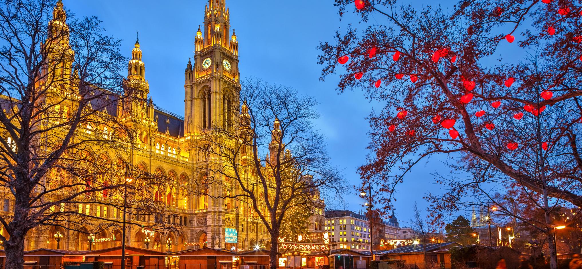 Kerstmarkt in Wenen
